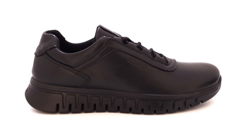 Czarne sznurowane sneakersy męskie IGI&CO 8618800 r45