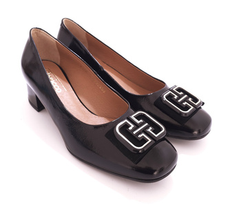 Clasicco czółenka damskie czarne 2176 r. 38