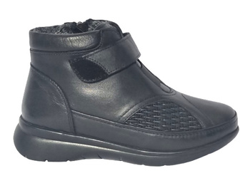 Wygodne botki T. Sokolski PAT Z404 BLK czarne r39