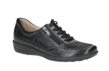 Półbuty damskie stretch na szersze stopy Caprice 9-23766 r42