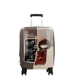 Walizka kabinowa rozszerzana zapięcie Anekke Mademoiselle TSA 41584-001