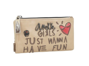 Miękki portfel damski z blokadą RFID Anekke Energy 34849-907