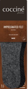 Wkładki do butów Filcowe Antypoślizgowe Impregnated Feelt Coccine r38