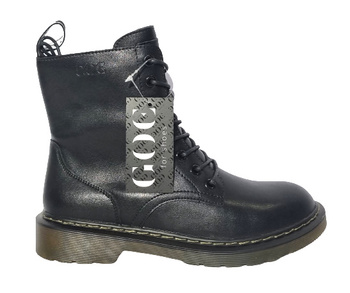 Wygodne botki GOE II2N4060 czarne r38
