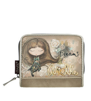 Mały portfel damski Anekke Real 41709-903 RFID