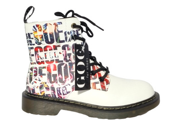 Stylowe botki GOE KK2N4107 białe r39
