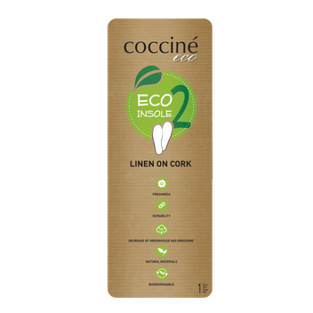 Wkładki Ekologiczne Linen on Cork Coccine r37/38