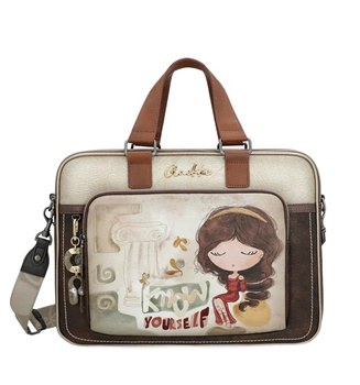 Aktówka torba na laptopa dwie komory Anekke Muse 42706-113