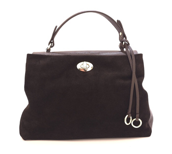 Torebka damska do ręki i na ramię brązowy Laura Biaggi TS66-6531