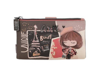 Miękki portfel damski z blokadą RFID Anekke Mademoiselle 41809-907