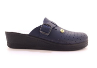 Profilaktyczne klapki skórzane Sanital Flex 708/I blue regulowane r36