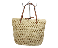 Letnia torebka pleciona shopperka boho Bruno Rossi T614