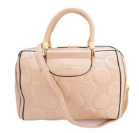 Damski kuferek z ekoskóry złoty Lantadeli S8452A