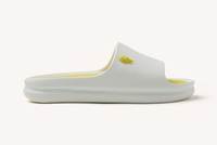 Damskie klapki z wymienną wkładką białe Hot Potatoes 75545 r.40/41