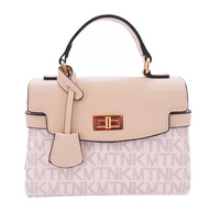 Beżowy elegancki kuferek damski z klapką Gallantry Paris HY 5434-4#