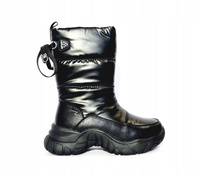 Wysokie czarne śniegowce damskie Loretta Vitale 1901-23-Z515 r36