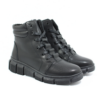 Czarne skórzane botki damskie ocieplane T.Sokolski Z24-335 r36