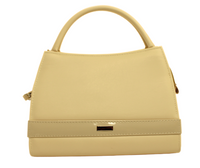 Mała Torebka Kuferek Lang Galanteria Kremowa