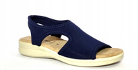 Elastyczne sandały SANITAL FLEX 8024 granatowe r37