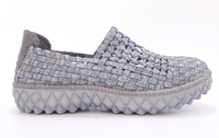 Szare półbuty damskie wsuwane Rock Baltic Full Breath r.41