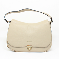 Beżowa półokrągła torebka damska na ramię  YYCoveri