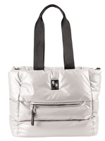 Shopperka Damska Pepe Moll 232174 Perłowe Srebro