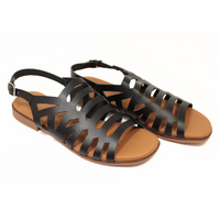 Modne Sandały Eva Frutos 3081Czarne r36