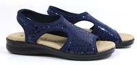 Elastyczne Sandały SANITAL FLEX 8041.17 Granatowe r36