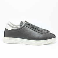 Szare trampki męskie na białej podeszwie Moon Shoes r42