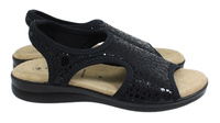 Elastyczne Sandały SANITAL FLEX 8041.17 Czarne r36