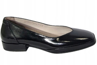 BOCCATO czarne półbuty skórzane 674-5157-55 r39