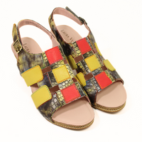 Wygodne skórzane sandały Laura Vita lilio 02 r40