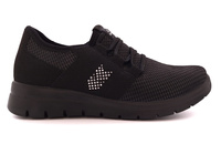 Wsuwane półbuty damskie sneakersy czarne Fly Flot 27 T18 NX r37