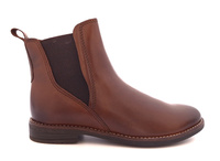 Brązowe skórzane sztyblety damskie Marco Tozzi 25366 r39