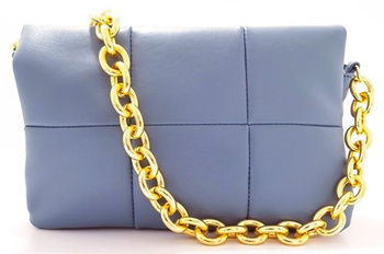 Torebka Damska Listonoszka Ekoskóra Sara Moda 89474# Niebieski