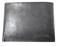 Portfel Męski PIERRE CARDIN Mały Poziomy Czarny