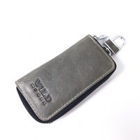 Skórzane etui na klucze jasny szary Wild Horse No 23