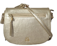 Listonoszka Lulu Castagnette Złota Torebka z Misiem