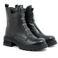 Ocieplane botki damskie T.Sokolski Z24-266 czarne r36