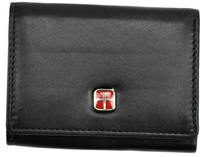 Portfel Pionowy Mały Albatross Skóra Czarny