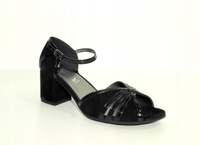 Caprice eleganckie komfortowe 28311 czarne r40