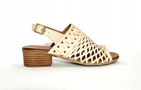 Wygodne sandały PIAZZA 910055-42 pudrowy róż r36