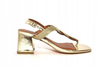 Sandały wygodne BIBI LOU 855Z94HG złote r38