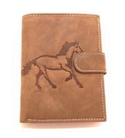 Portfel męski skórzany brązowy koń Always Wild N4L-CHM/2420 RFID