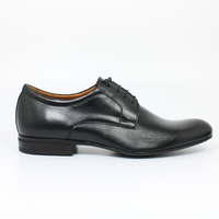 Klasyczne czarne męskie wizytowe półbuty skórzane Conhpol 9126 r44