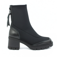 Stretchowe botki damskie Hispanitas HI243681 czarny r36