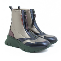 Szare sneakersy z wysoką cholewką Hispanitas CHI243628 r41