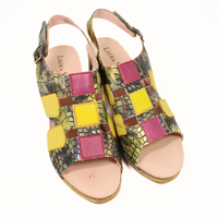 Wygodne skórzane sandały Laura Vita lilio 02 r39