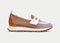 Brązowo-białe półbuty damskie Hispanitas BHV254043 r37