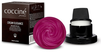 Krem Pielęgnujący Obuwie Skórzane Cream Elegance Coccine Fuksja 50 ml